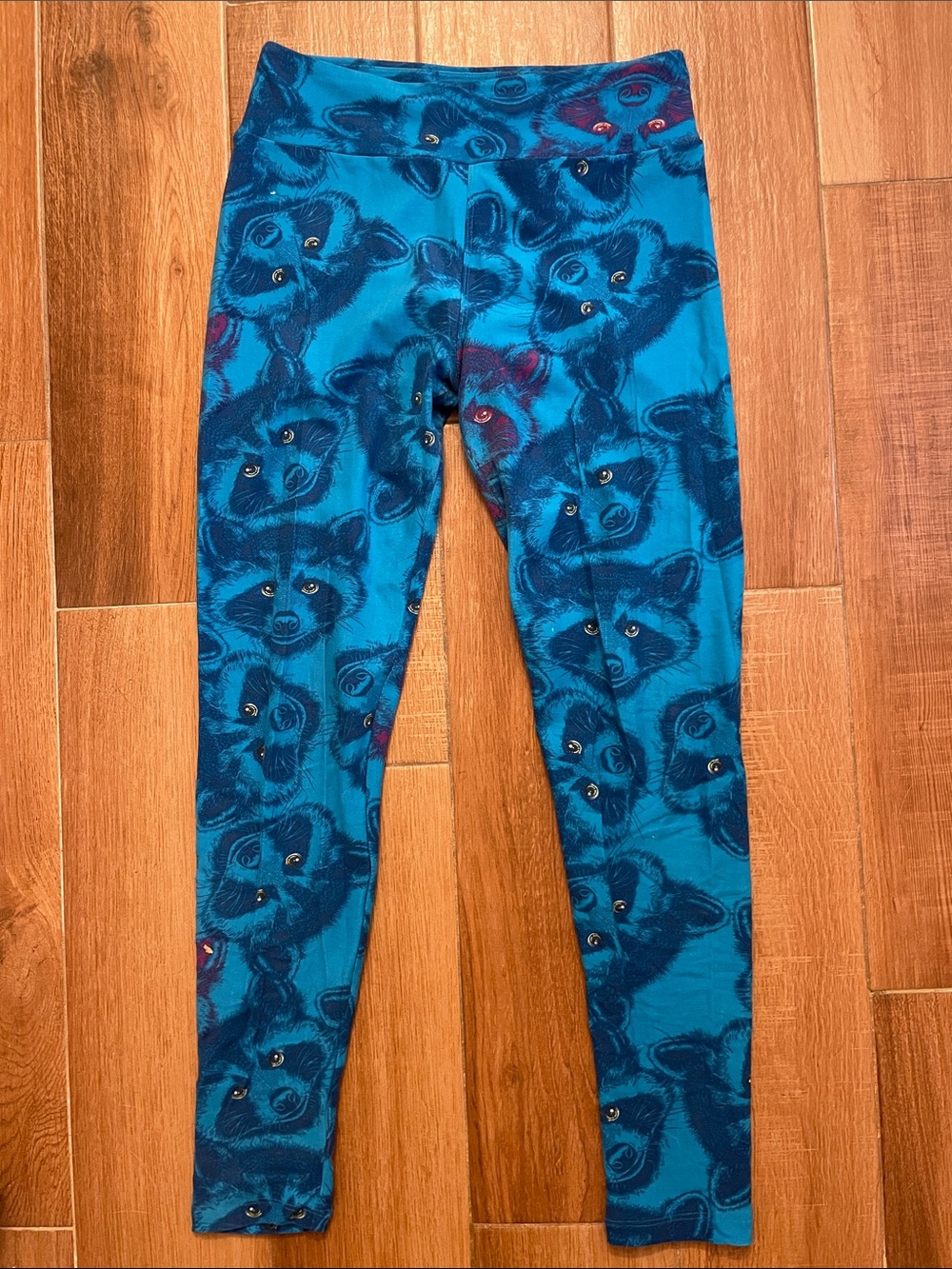 OG Lularoe OS Raccoon Leggings 🦝 🦄